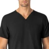 Unisex Force Essentials V-hals 6-lommet scrub-bluse
