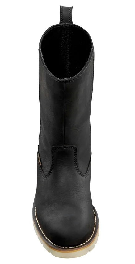 Vandtæt 10" Wellington-støvle med blød tå og kilehæl til kvinder