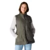 Vandtæt, isoleret vest til kvinder med sherpa-foring – Rain Defender-vest