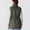 Vandtæt, isoleret vest til kvinder med sherpa-foring – Rain Defender-vest