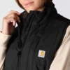 Vandtæt, isoleret vest til kvinder med sherpa-foring – Rain Defender-vest