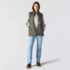 Vandtæt, isoleret vest til kvinder med sherpa-foring – Rain Defender-vest