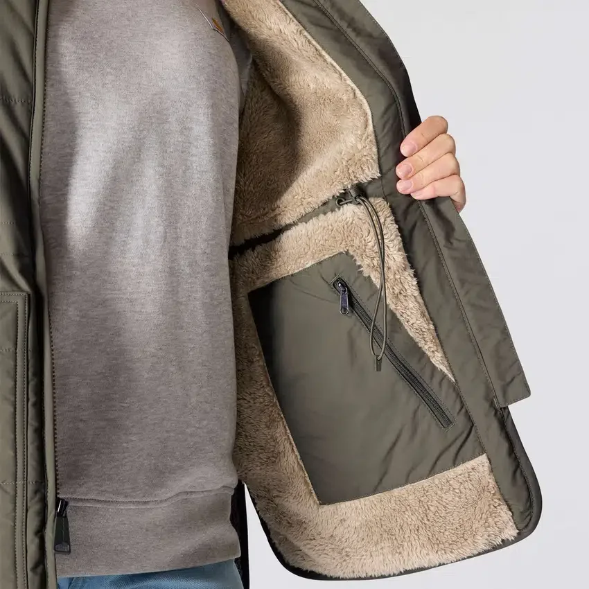 Vandtæt, isoleret vest til kvinder med sherpa-foring – Rain Defender-vest