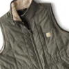 Vandtæt, isoleret vest til kvinder med sherpa-foring – Rain Defender-vest