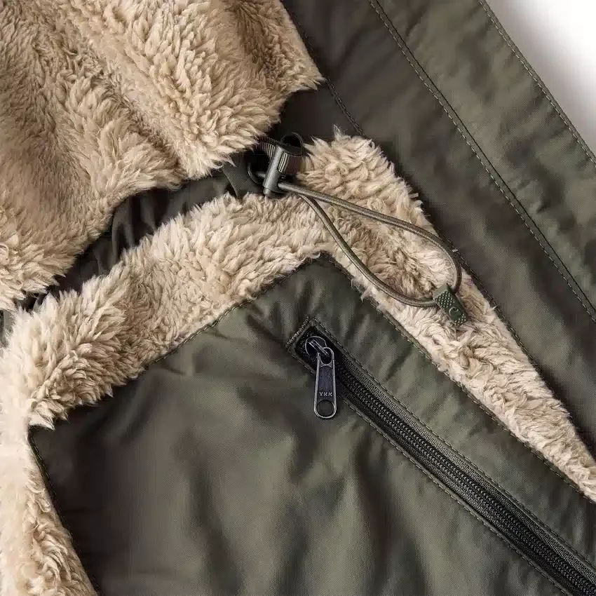 Vandtæt, isoleret vest til kvinder med sherpa-foring – Rain Defender-vest
