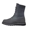 Vandtæt, isoleret vinterstøvle med kilehæl og nedfældbar tå til kvinder, 8"