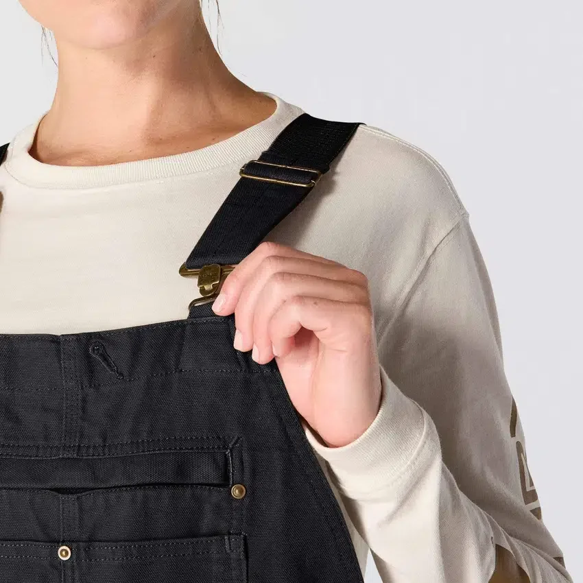 Varmt isolerede overalls i vasket duck til kvinder