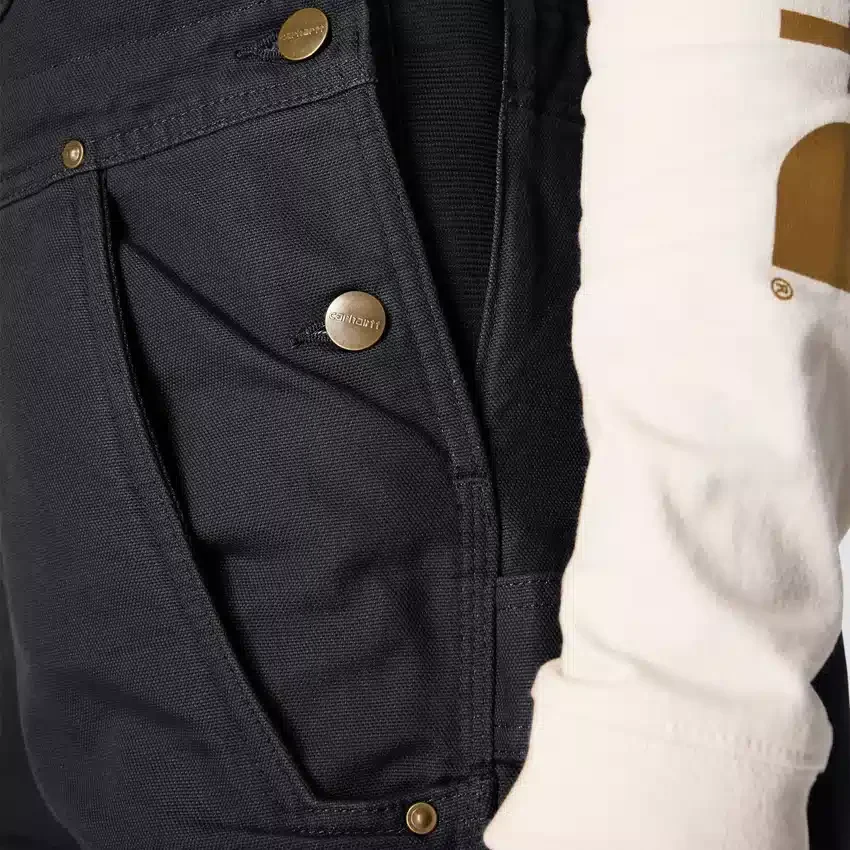 Varmt isolerede overalls i vasket duck til kvinder
