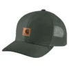 Vasket duck-trucker-kasket med mesh-bagside