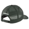 Vasket duck-trucker-kasket med mesh-bagside