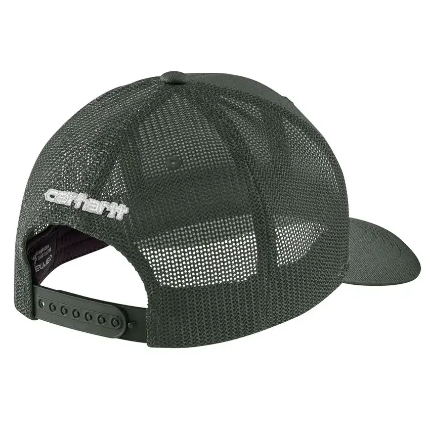 Vasket duck-trucker-kasket med mesh-bagside