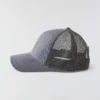 Vasket duck-trucker-kasket med mesh-bagside