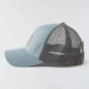 Vasket duck-trucker-kasket med mesh-bagside