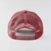 Vasket duck-trucker-kasket med mesh-bagside