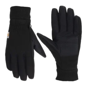 Wind Fighter® termoforede fleecehandsker med berøringsfølsom strikket manchet