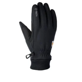 Wind Fighter® termoforede fleecehandsker med berøringsfølsom strikket manchet