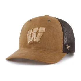 Wisconsin Badgers '47 farvet trucker-kasket i afslappet pasform